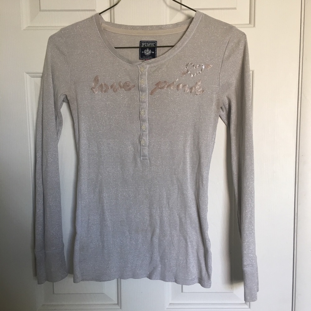 PINK Long Sleeve Tee